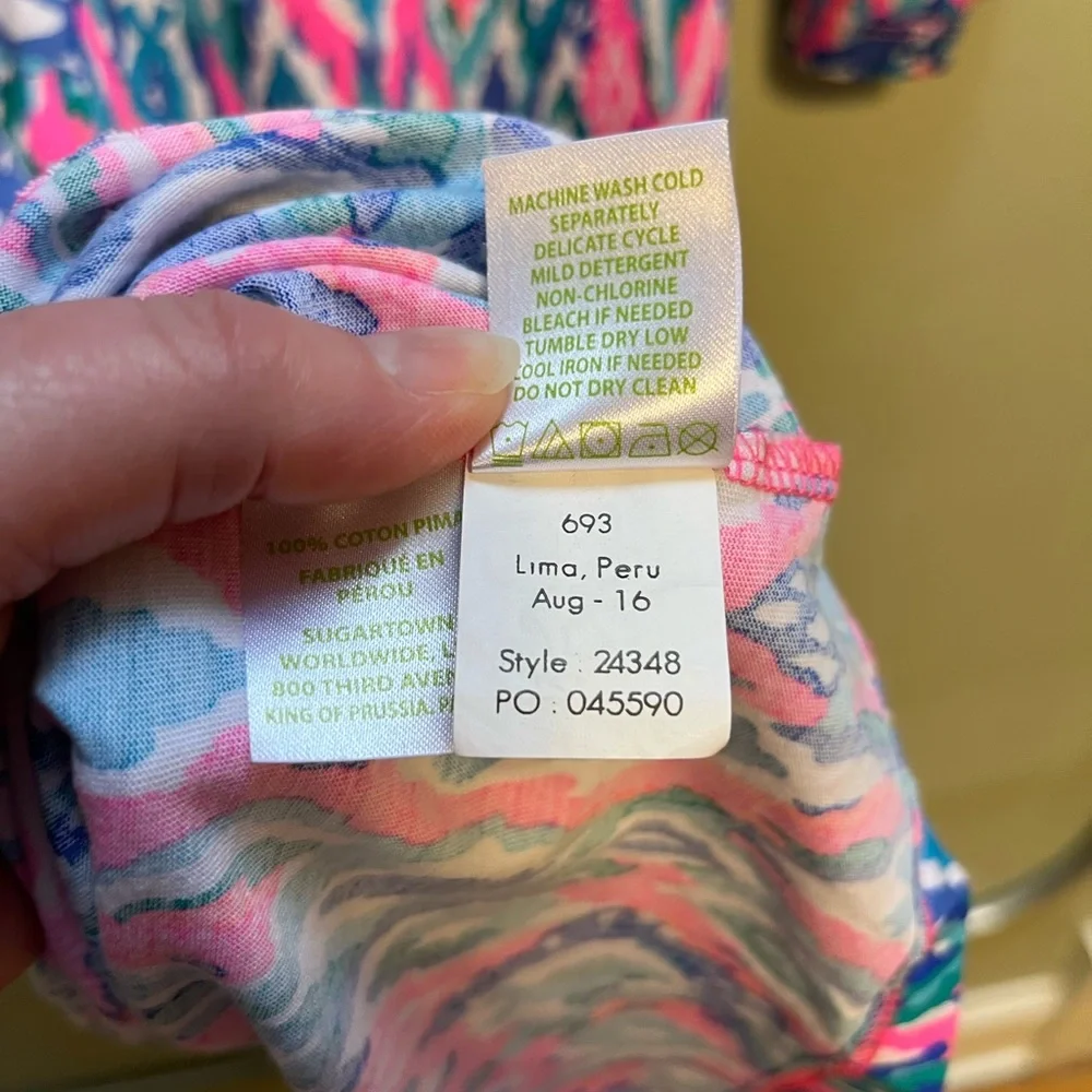 Lilly Pulitzer Bay Dress size XL - Picture 3 of 12